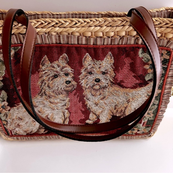 Capelli Straw Scottie’s Tote Bag - Picture 7 of 7